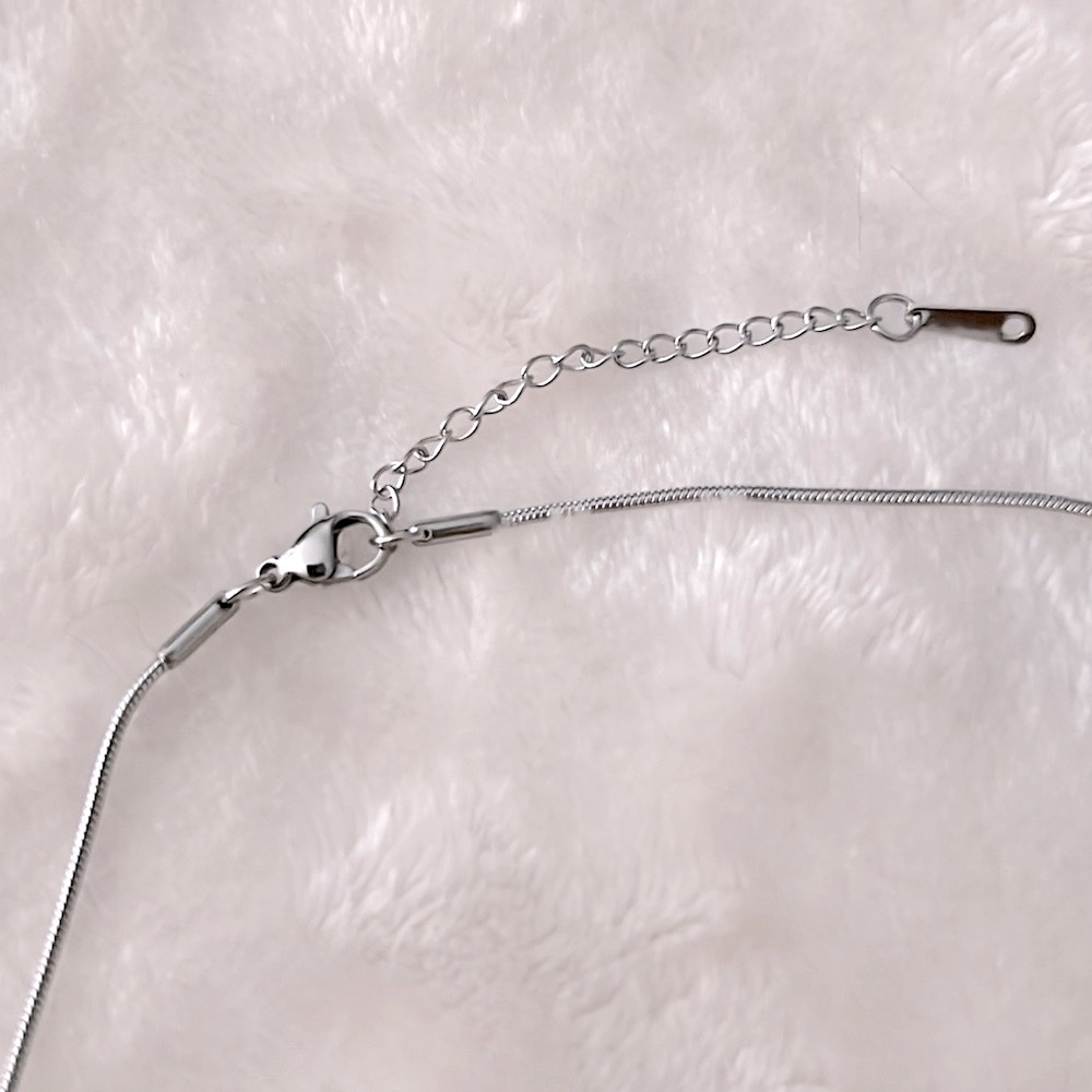 NWT ⚱️ STAINLESS STEEL CREMATION ASH URN KEEPSAKE BULLET CROSS PENDANT NECKLACE - Picture 9 of 13